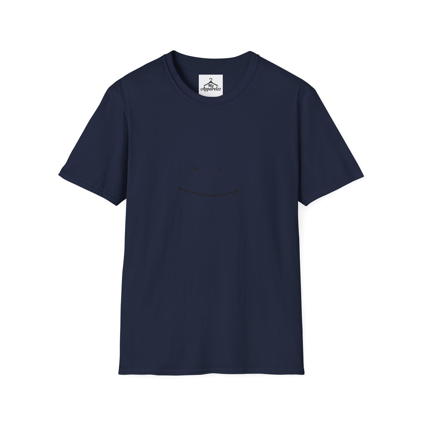 Minimalist Smile Unisex Softstyle T-Shirt, Casual Wear, Gifts for Him or Her, Good Vibes, Everyday Comfort