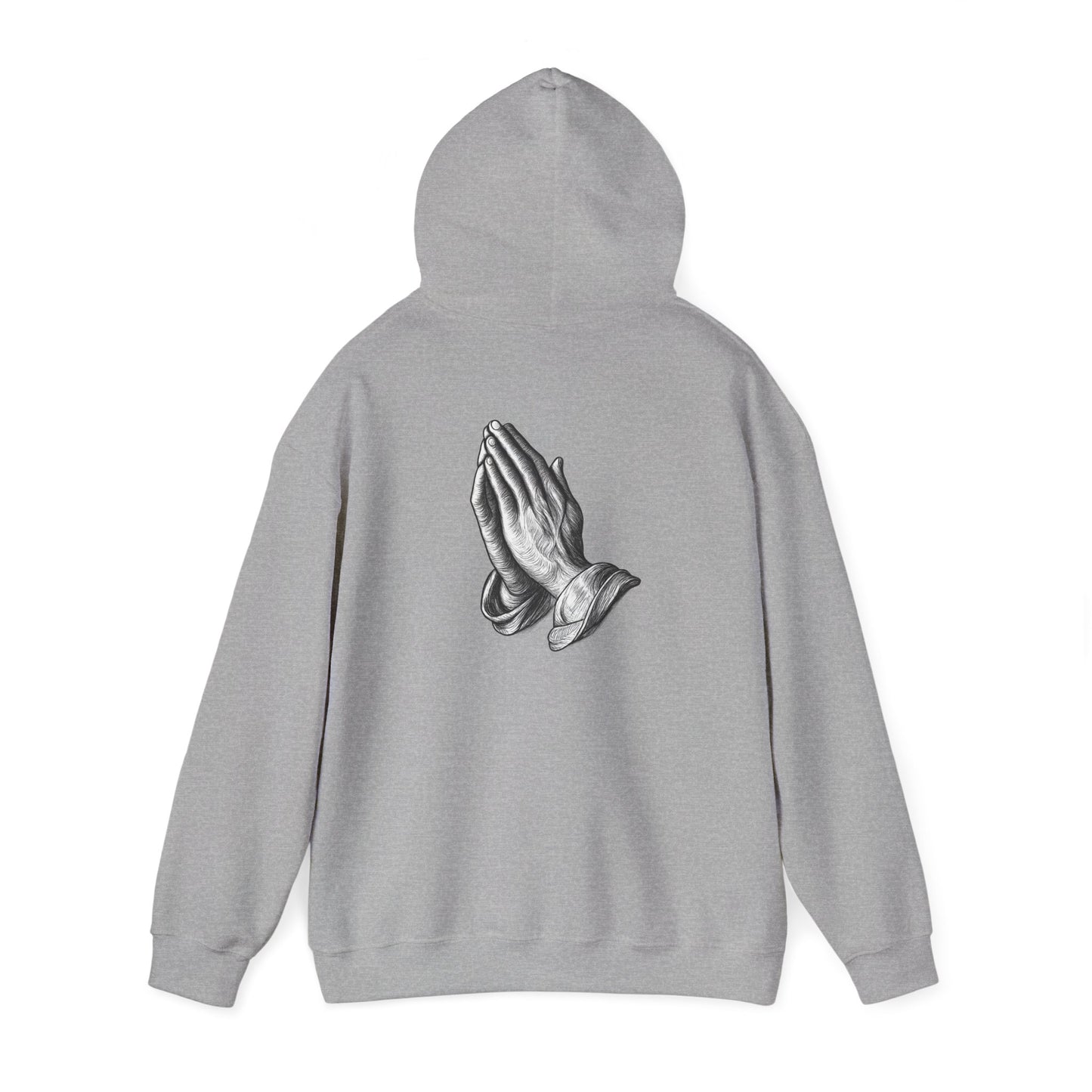 Faith-Inspired Unisex Hoodie, Prayer Hoodie, Belief Sweatshirt, Spiritual Apparel, Casual Faith Wear, Gift for Believers