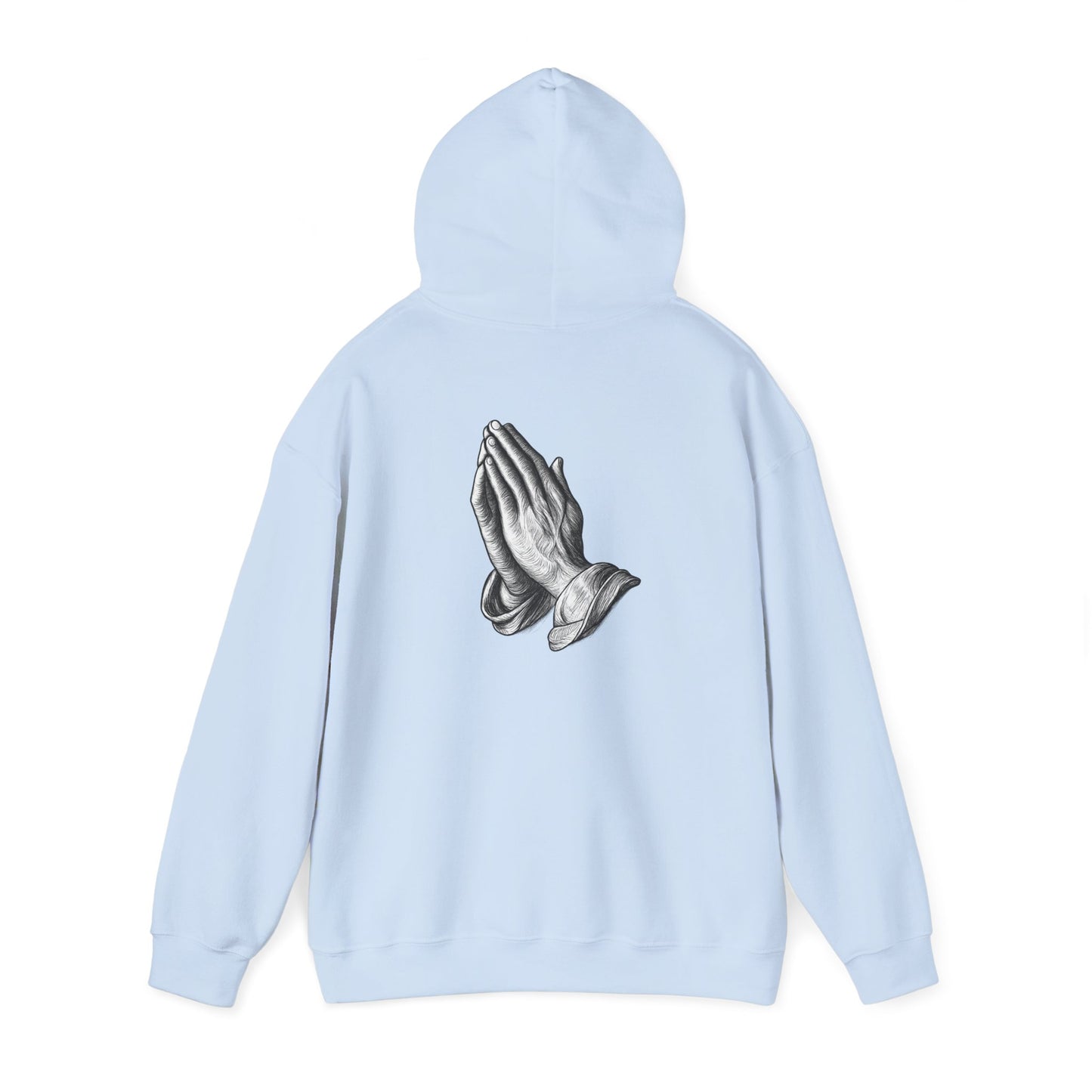 Faith-Inspired Unisex Hoodie, Prayer Hoodie, Belief Sweatshirt, Spiritual Apparel, Casual Faith Wear, Gift for Believers
