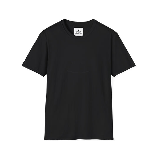 Minimalist Smile Unisex Softstyle T-Shirt, Casual Wear, Gifts for Him or Her, Good Vibes, Everyday Comfort